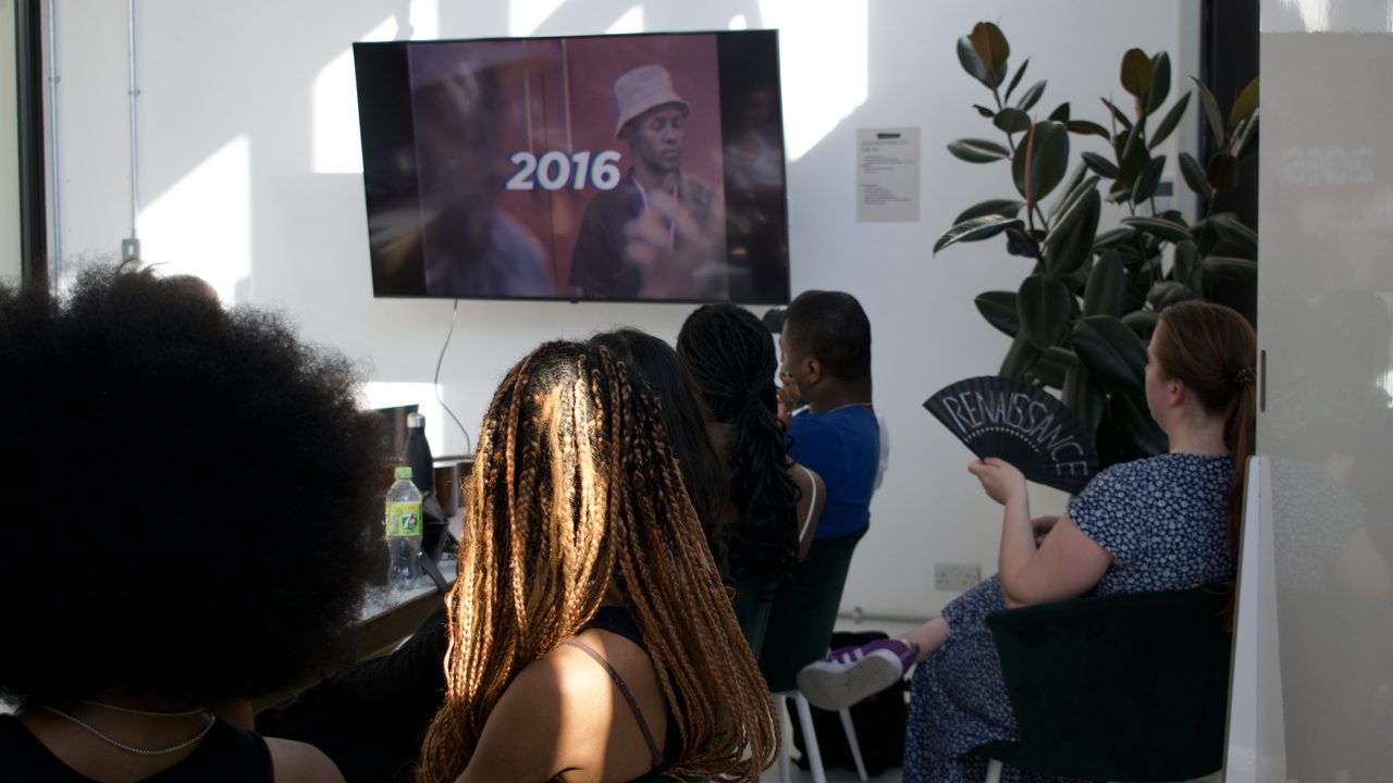 Watching a screening — The Collective